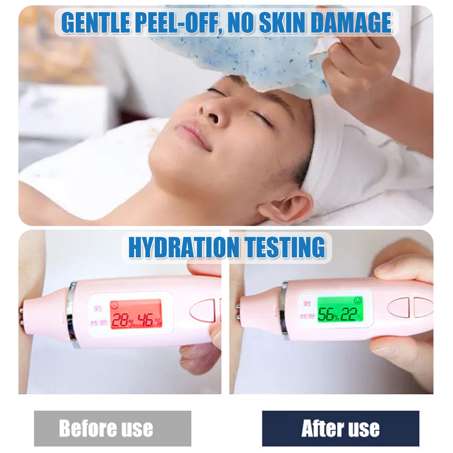 Jelly Mask Powder for Facial Professional - Hyalorunic Acid Hydrojelly Mask for Women Skin Care, Hydrating Moisturizing Whiten Face Mask, Natural Peel Off Facial Mask for Salon Spa Vajacial, 17.6Fl Oz