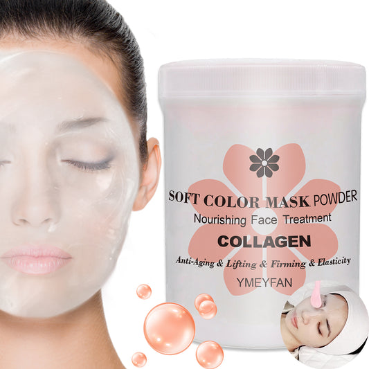 YMEYFAN Jelly Mask for Facials Professional - Collagen Face Mask Skincare for Firming & Moisturzing, Natural Peel Off Hydrojelly Facial Mask for Spa Esthetican, 8.8Fl Oz Jelly Mask Powder with Tool