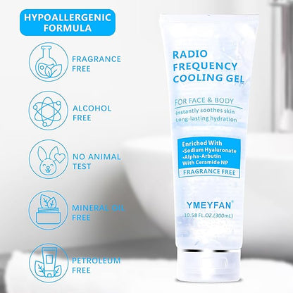 Conductive Gel for Microcurrent Device for Body Sculpting Hyaluronic Acid Radio Frequency Gel for Use with RF Facial Machine