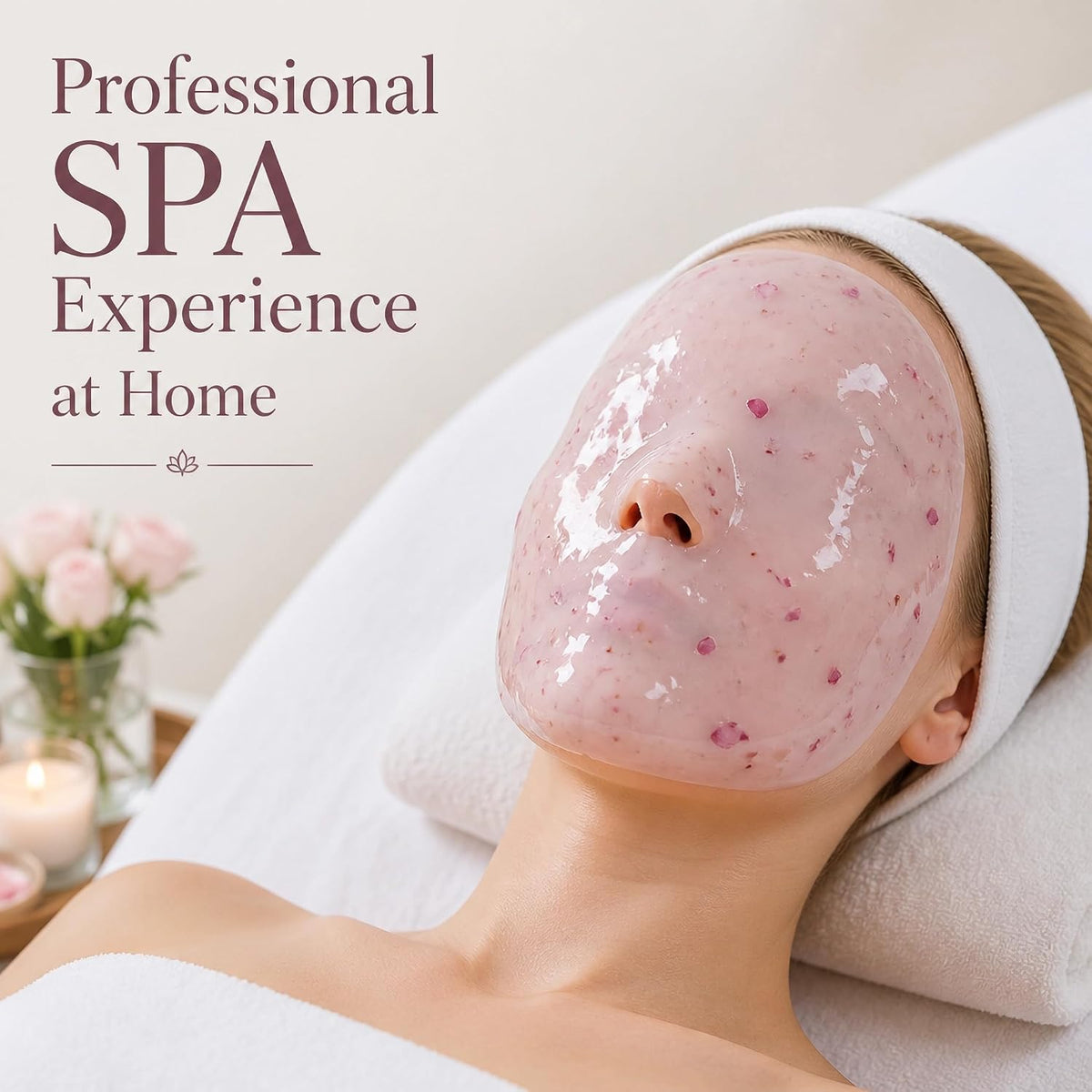 SPA Hydro Jelly Mask Powder Salmon DNA PDRN Peel Off Modeling Moisturizing Facial Mask for Dry Skin Care 650G