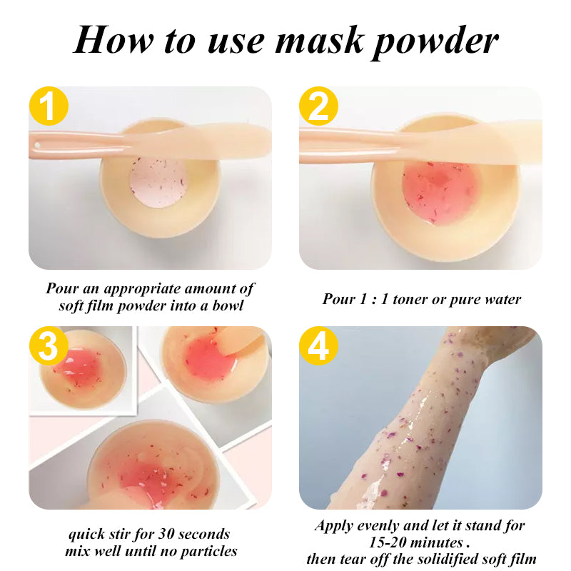 Bulk Wholesale 1000g DIY SPA Organic Collagen Powder Mask Peel Off