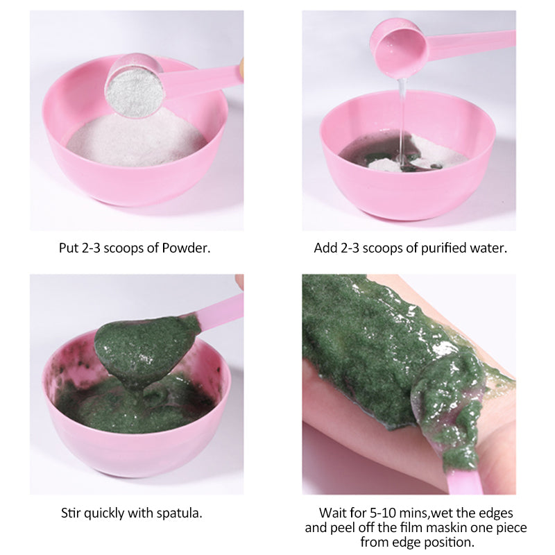 Bulk Wholesale 1000g DIY SPA Organic Collagen Powder Mask Peel Off