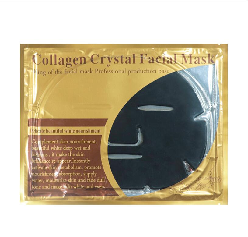 60/25/10PCS Gold Bio-Collagen Facial Mask Anti Wrinkle Crystal Powder Mask Anti Aging Oil-Control Beauty Skincare Pack Wholesale