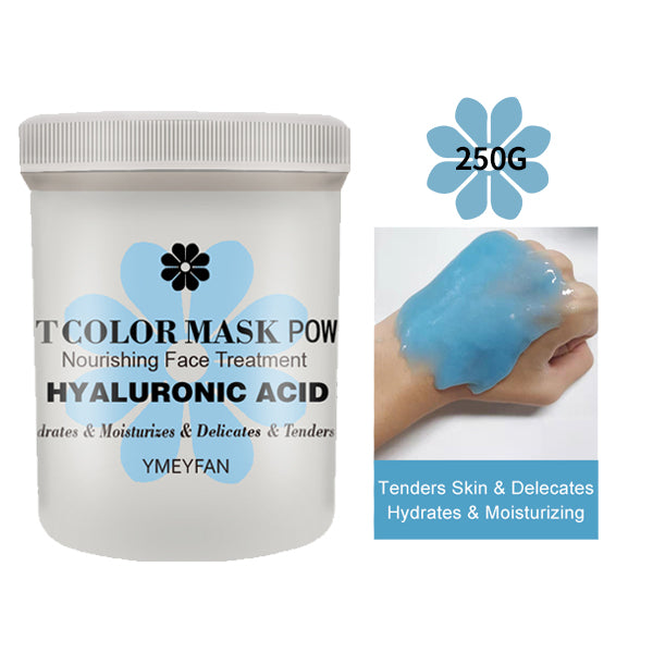 Natural Soft Hydro Jelly Mask Powder Set Peel Off Rubber Facial Mask Jar SPA Whitening Rose Collagen Hyaluronic Acid Skincare