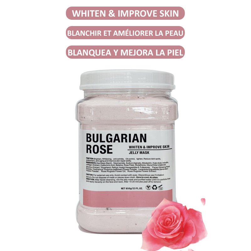 SPA Hydro Jelly Mask Powder Hyaluronic Acid Rubber Petal Rose Peel Off Modeling Moisturizing Facial Mask for Dry Skin Care 650G