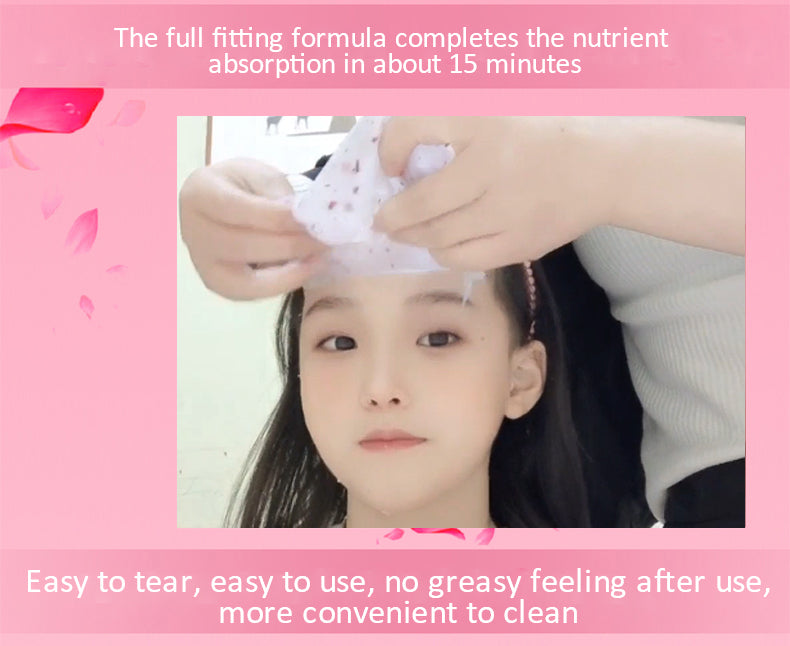 YMEYFAN DIY SPA Crystal Rose Petals Hydro Jelly Mask Powder Moisturizing Soft Modeling Peel Off Hydrojelly Facial Mask with Bowl