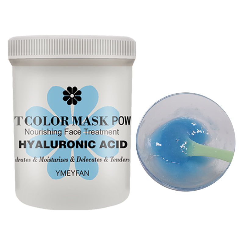 Hyaluronic Acid Hydro Jelly Mask Powder Crystal Alginate Powder Mask Beauty Salon SPA Peel Off Modeling Soft Film Facial Mask